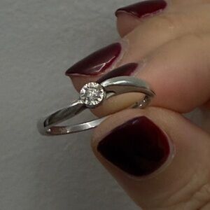 Elegant vintage 925 Silver Ring